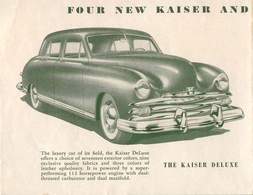 1949 Kaiser-Frazer Brochure Page 7